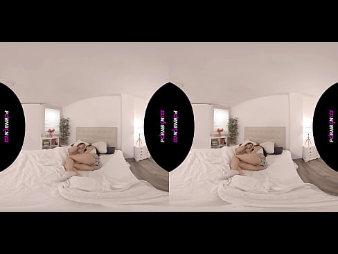 ❤️ PORNBCN VR Deux jeunes lesbiennes se réveillent excitées dans la réalité virtuelle 4K 180 3D Geneva Bellucci Katrina Moreno Bella porno à noi ❌️
